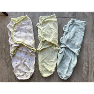 Set of 3 SwaddleMe Swaddle Sleep Sack Pod Blanket Small S 0-4 Months 7-14 lbs